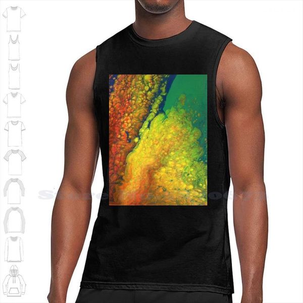 fluid art acrylic pour black white sleeveless tank men women pouring painting, White;black
fluid art acrylic pour black white sleeveless tank men women pouring painting, White;black