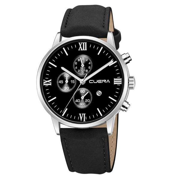 wristwatches watches mens 2021 casual leather quartz men's watch business clock male sport date relógio masculino, Slivery;brown
wristwatches watches mens 2021 casual leather quartz men's watch business clock male sport date relógio masculino, Slivery;brown