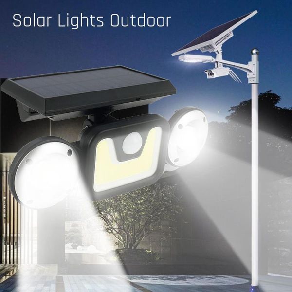 solar lamps 83led light dual head lamp pir motion sensor spotlight waterproof outdoor adjustable angle lights for garden wall
solar lamps 83led light dual head lamp pir motion sensor spotlight waterproof outdoor adjustable angle lights for garden wall