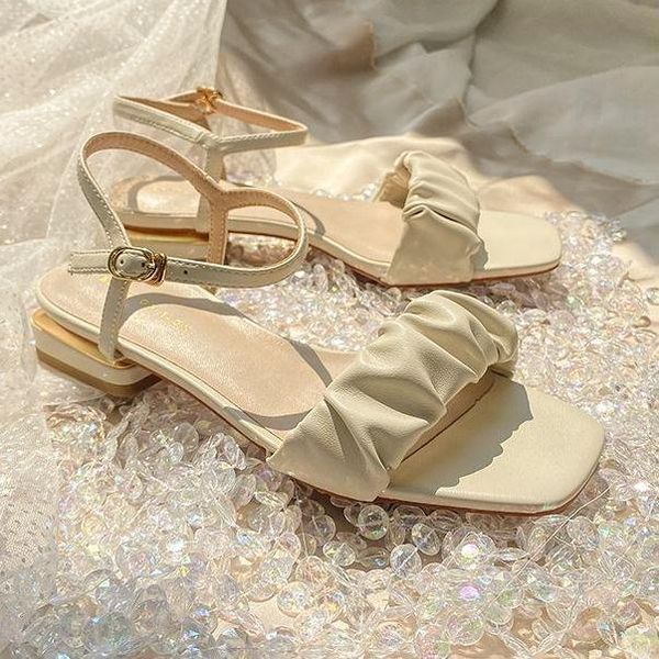 sandals fashion square heel womens 2021 summer korean pleated ankle buckle casual high heels simple rome shoes 61512, Black
sandals fashion square heel womens 2021 summer korean pleated ankle buckle casual high heels simple rome shoes 61512, Black
