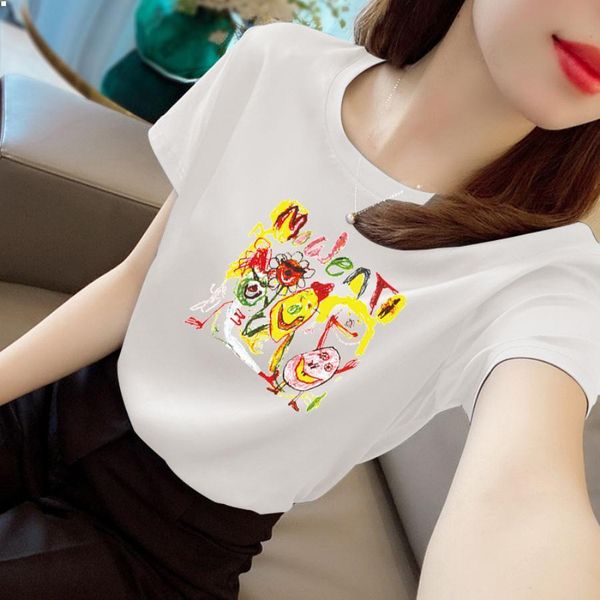 designers t shirts classic women clothing polyester (polyester) clothes s 3xl dress summer crop round collar tshirt womens camisas de hombre, White
designers t shirts classic women clothing polyester (polyester) clothes s 3xl dress summer crop round collar tshirt womens camisas de hombre, White