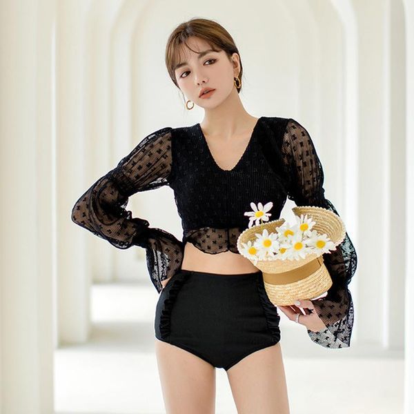 one-piece suits swimsuit nvxia 2021 fairy model student conservative bikini french style split long sleeve
one-piece suits swimsuit nvxia 2021 fairy model student conservative bikini french style split long sleeve