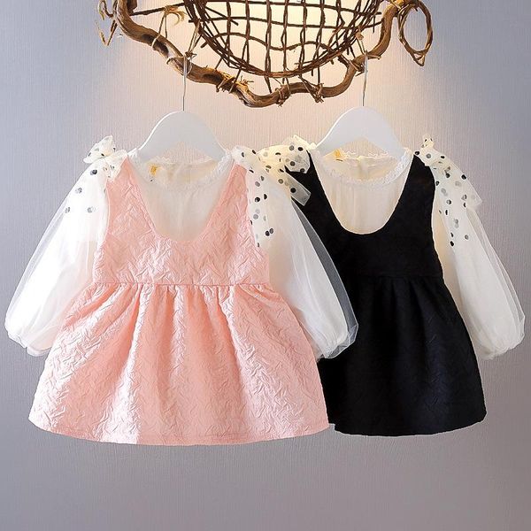 girl's dresses autumn cute sweet kids princess dress for girls long sleeve birthday party infant baby casual, Red;yellow
girl's dresses autumn cute sweet kids princess dress for girls long sleeve birthday party infant baby casual, Red;yellow