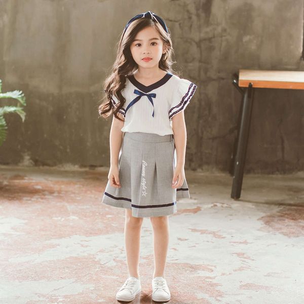 korean school uniform 2021 new children's sleeve + pleated short a-line skirt girls' summer suit, White
korean school uniform 2021 new children's sleeve + pleated short a-line skirt girls' summer suit, White