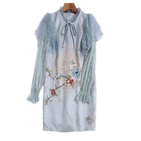 casual dresses high-quality fashion spring women's holiday party jacquard print gorgeous handmade beading polka dot mesh ruffle mini dr, Black;gray
casual dresses high-quality fashion spring women's holiday party jacquard print gorgeous handmade beading polka dot mesh ruffle mini dr, Black;gray