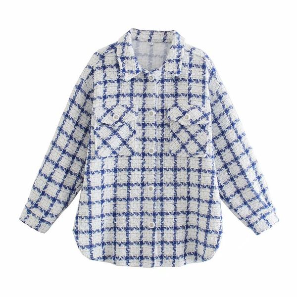 women's jackets elegant tweed single breasted spring autumn warm shirt jacket coat double pockets long sleeve chic vintage streetwear, Black;brown
women's jackets elegant tweed single breasted spring autumn warm shirt jacket coat double pockets long sleeve chic vintage streetwear, Black;brown
