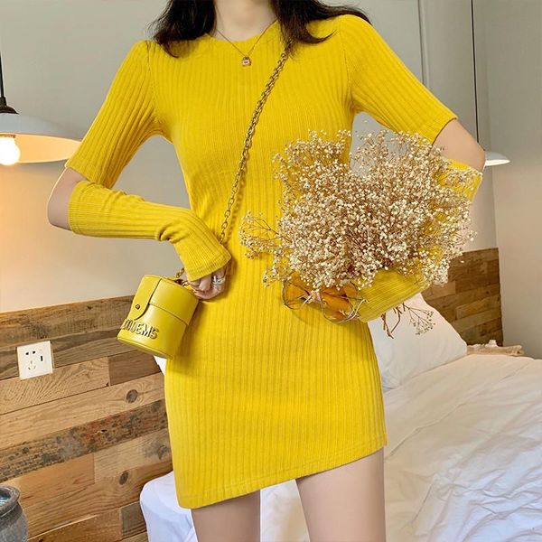 casual dresses women slim fit solid color skinny dress long sleeve round neck streetwear hollow out ladies mini vestido 2021, Black;gray
casual dresses women slim fit solid color skinny dress long sleeve round neck streetwear hollow out ladies mini vestido 2021, Black;gray