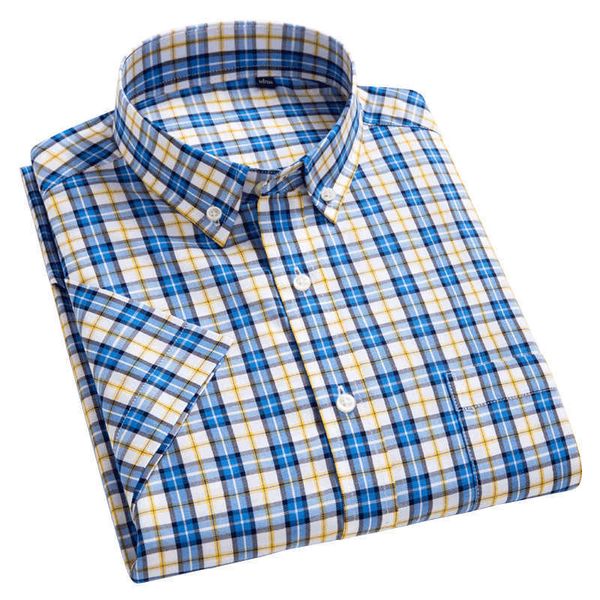 summer mens shirt pure cotton plaid shirt short sleeve soft casual slim fit thin streetwear large size 8xl 7xl 6xl 210609, White;black
summer mens shirt pure cotton plaid shirt short sleeve soft casual slim fit thin streetwear large size 8xl 7xl 6xl 210609, White;black