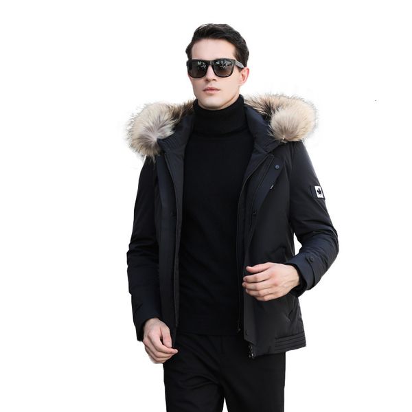 Tang Men's Coat 2021 New Fashion Raccoon Fur Collar Warm Winter Basic Solid Zipper Patchwaork Down Jacket Hooded Masculinity 7xgo, Black
Tang Men's Coat 2021 New Fashion Raccoon Fur Collar Warm Winter Basic Solid Zipper Patchwaork Down Jacket Hooded Masculinity 7xgo, Black