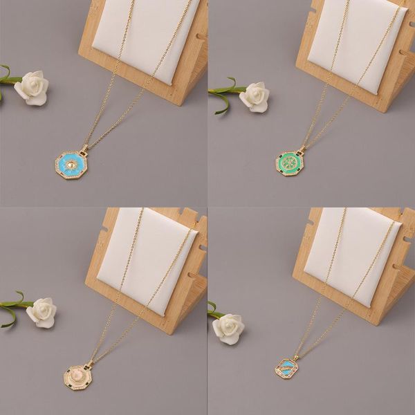 chains andshiiny fine zircon copper sun & moon pendant necklace for women golden hip-hop personality rainbow tag jewelry gifts, Silver
chains andshiiny fine zircon copper sun & moon pendant necklace for women golden hip-hop personality rainbow tag jewelry gifts, Silver