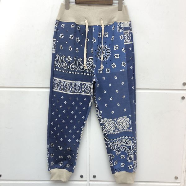 2021 new streetwear kapital man sweatpants high-quality joggers drawstring pants heavy fabric cashew flower printing trousers i36g, Black
2021 new streetwear kapital man sweatpants high-quality joggers drawstring pants heavy fabric cashew flower printing trousers i36g, Black