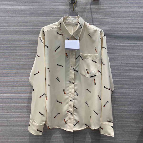 women's jackets jackets 100% chic shirt women novelty stylish cigarette butts print long sleeve loose casual shirts blouses spring sil, Black;brown
women's jackets jackets 100% chic shirt women novelty stylish cigarette butts print long sleeve loose casual shirts blouses spring sil, Black;brown