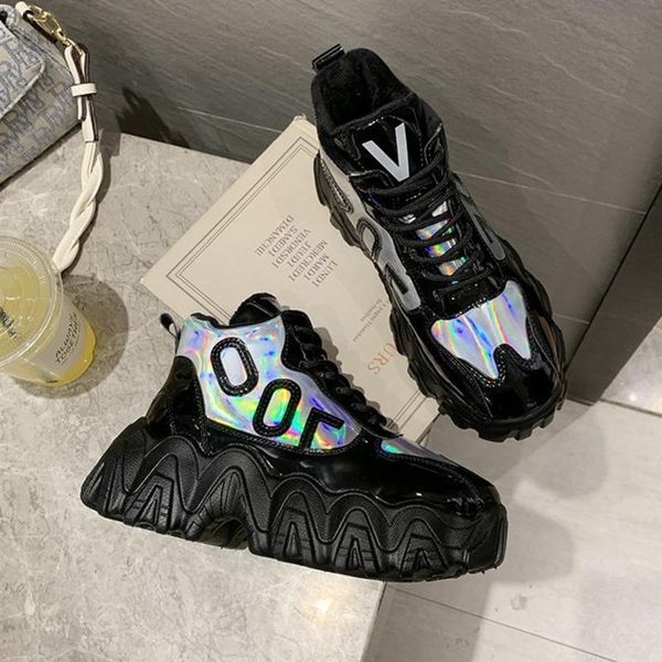 boots \women ankle 2021 winter fashion platform leather woman keep warm plush shoes thick sole sneaker padded ladies, Black
boots \women ankle 2021 winter fashion platform leather woman keep warm plush shoes thick sole sneaker padded ladies, Black