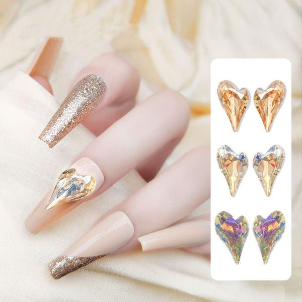 nail art decorations 10 net celebrity peach heart-shaped diamond 9x15mm super flash, Silver;gold
nail art decorations 10 net celebrity peach heart-shaped diamond 9x15mm super flash, Silver;gold