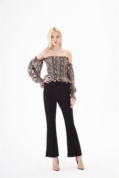 women's blouses & shirts england and american style fashion sash neck snack pattern print lantern sleeved for women, White
women's blouses & shirts england and american style fashion sash neck snack pattern print lantern sleeved for women, White