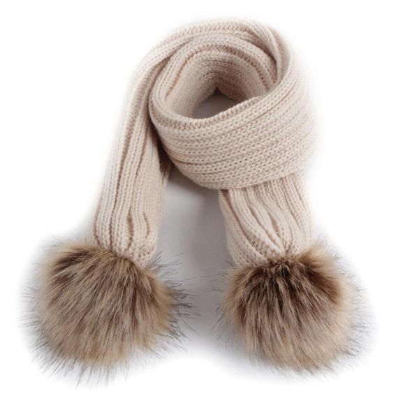 scarves winter children scarf cute pompom kids boys girls solid color knitted warm neckerchief, Blue;gray
scarves winter children scarf cute pompom kids boys girls solid color knitted warm neckerchief, Blue;gray