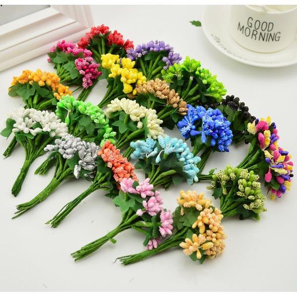 12pcs/lot artificial stamens flowers for handicrafts home accessories scrapbooking diy wreath candy gift box de jlldyz
12pcs/lot artificial stamens flowers for handicrafts home accessories scrapbooking diy wreath candy gift box de jlldyz
