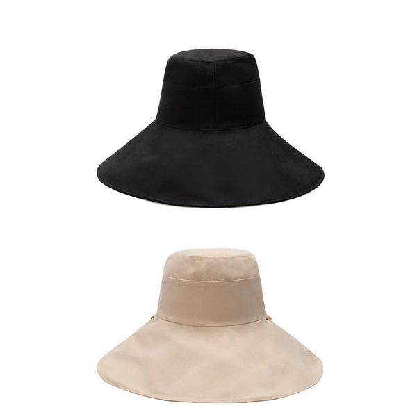 wide brim hats 2021 cotton fashion joker solid color two sides bucket hat fisherman outdoor travel sun cap for women 355, Blue;gray
wide brim hats 2021 cotton fashion joker solid color two sides bucket hat fisherman outdoor travel sun cap for women 355, Blue;gray