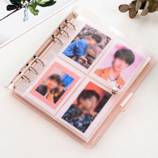 card holders 100 pockets small po 3/5 inches home picture case storage name book pocard id holder, Brown;gray
card holders 100 pockets small po 3/5 inches home picture case storage name book pocard id holder, Brown;gray