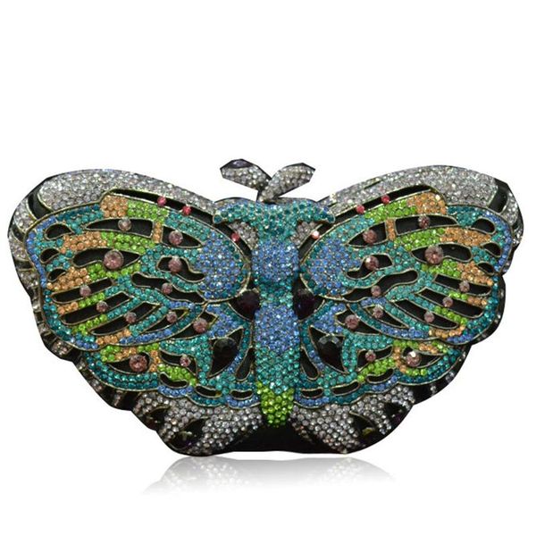 luxury multicolored crystal women evening clutch bags butterfly pink rhinestone ladies party purseshandbags female messengerbags
luxury multicolored crystal women evening clutch bags butterfly pink rhinestone ladies party purseshandbags female messengerbags