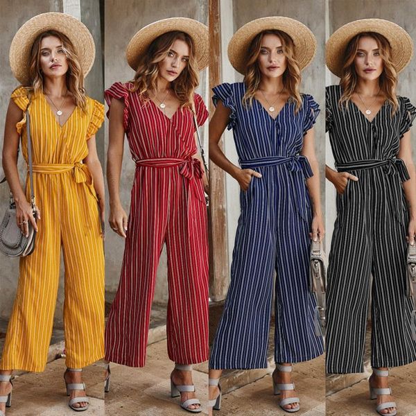women's jumpsuits & rompers summer womens jumpsuit thin plus size bandage elegant fashion straight striped pockets sleeveless harajuku, Black;white
women's jumpsuits & rompers summer womens jumpsuit thin plus size bandage elegant fashion straight striped pockets sleeveless harajuku, Black;white