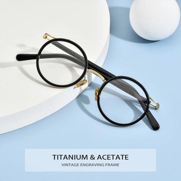 fashion sunglasses frames acetate titanium glasses frame women 2021 round prescription eyeglasses men myopia optical eyewear for small face, Black
fashion sunglasses frames acetate titanium glasses frame women 2021 round prescription eyeglasses men myopia optical eyewear for small face, Black