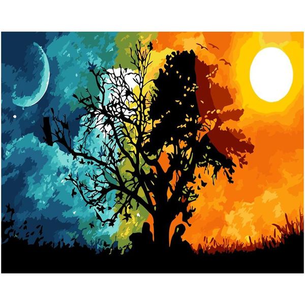 paintings landscape green tree sunshine day and night pictures diy painting by numbers kits wall art acrylic picture gift room decoration
paintings landscape green tree sunshine day and night pictures diy painting by numbers kits wall art acrylic picture gift room decoration