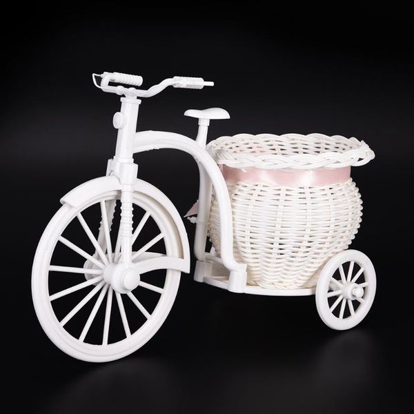 vases 1pcs white tricycle bike design flower basket container for diy plastic plant home weddding decoration 26*16*12cm
vases 1pcs white tricycle bike design flower basket container for diy plastic plant home weddding decoration 26*16*12cm