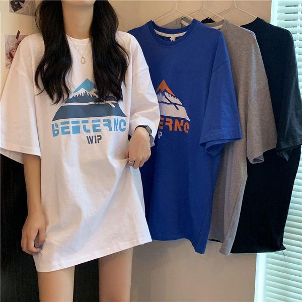 women's t-shirt harajuku y2k tees women casual loose t shirt summer clothing short sleeve kawaii snow mountain printing oversize, White
women's t-shirt harajuku y2k tees women casual loose t shirt summer clothing short sleeve kawaii snow mountain printing oversize, White
