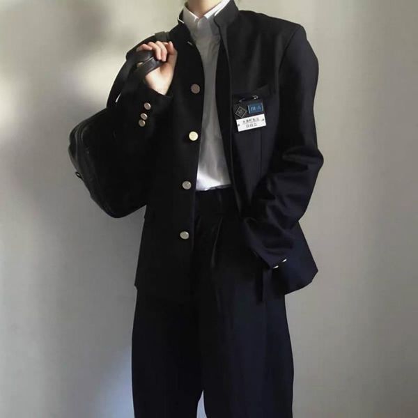 men's jackets 2021 autumn and winter crows uniform men 's women coats jk school zhongshan suit college style, Black;brown
men's jackets 2021 autumn and winter crows uniform men 's women coats jk school zhongshan suit college style, Black;brown