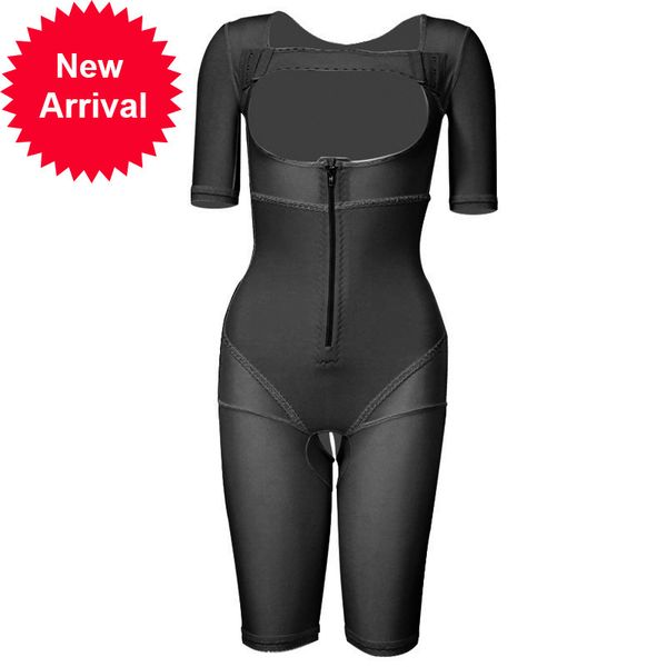 recovery body corset compression breast lifter shapers women chest shaper slimming waist bodysuits short sleeves shapewear, Black;white
recovery body corset compression breast lifter shapers women chest shaper slimming waist bodysuits short sleeves shapewear, Black;white