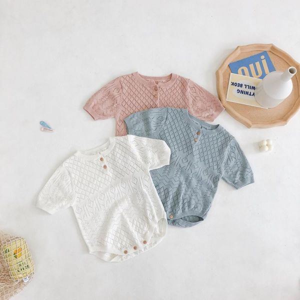 rompers baby boys girls bodysuits fashion summer solid cotton knitted born infant kids bebes onesie jumpsuits one piece short sleeves, Blue
rompers baby boys girls bodysuits fashion summer solid cotton knitted born infant kids bebes onesie jumpsuits one piece short sleeves, Blue