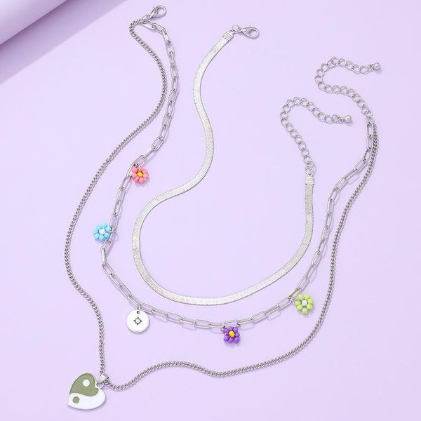 pendant necklaces origin summer classic three layered tai chi love heart round coin necklace for women silver color chain jewelry
pendant necklaces origin summer classic three layered tai chi love heart round coin necklace for women silver color chain jewelry