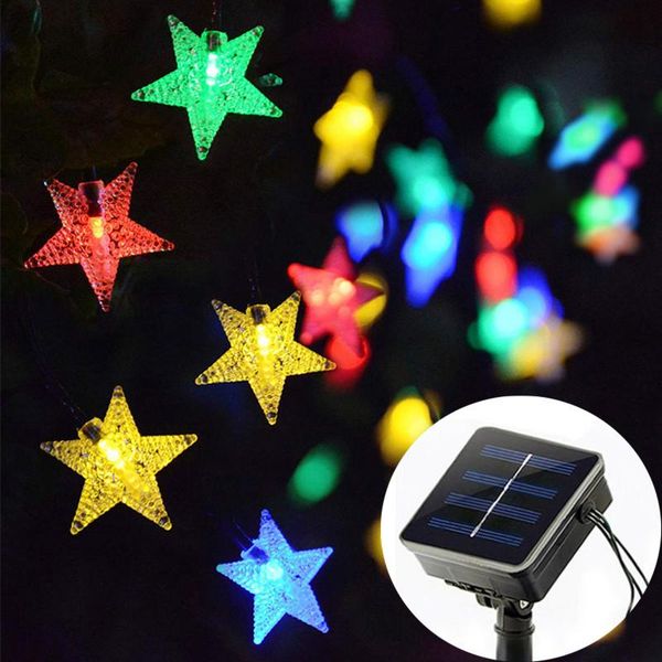led star fairy lights string solar power outdoor waterproof garden festoon new year's garland wedding home christmas decoration
led star fairy lights string solar power outdoor waterproof garden festoon new year's garland wedding home christmas decoration