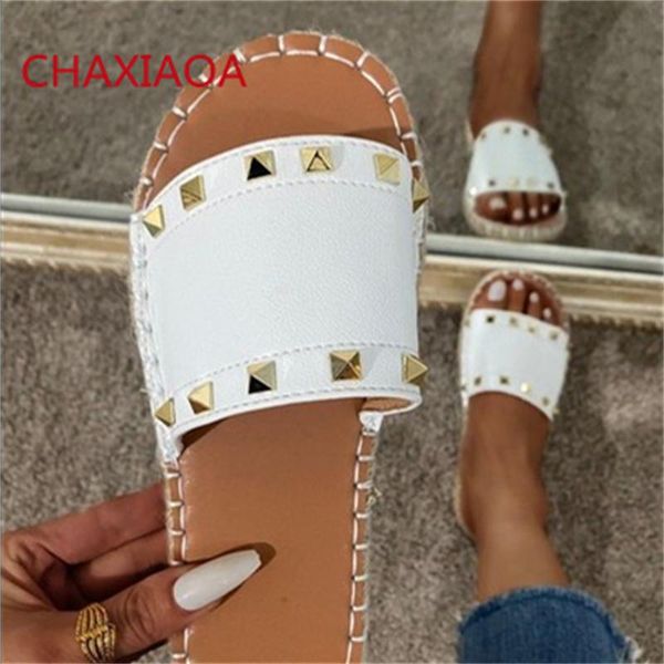 slippers chaxiaoa leather women flat open toe gold rivets casual ladies summer beach shoes comfortable female gladiator slipper, Black
slippers chaxiaoa leather women flat open toe gold rivets casual ladies summer beach shoes comfortable female gladiator slipper, Black