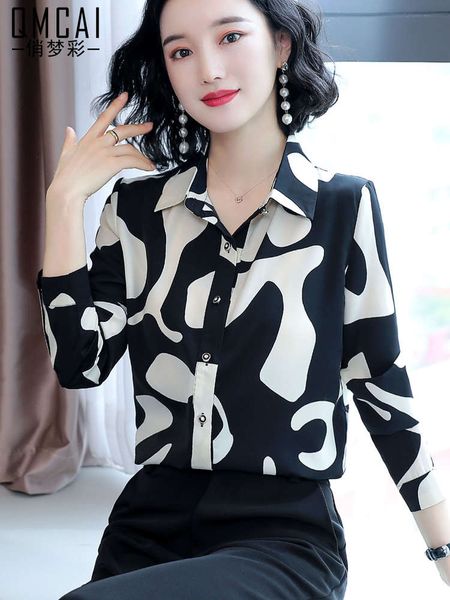 letter print contrast chiffon long sleeve spring autumn backing shirt gentle casual female, White
letter print contrast chiffon long sleeve spring autumn backing shirt gentle casual female, White