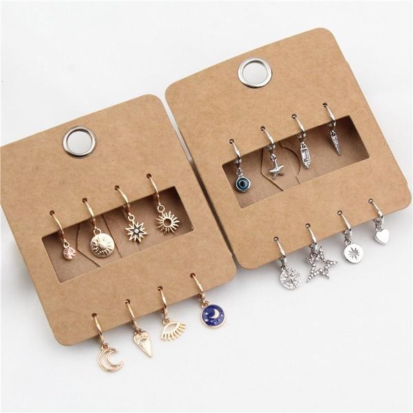 hoop & huggie geomee 8pcs cute rhinestone star mini small earrings trendy evil eye hollow moon sun heart endless circle jewelry, Golden;silver
hoop & huggie geomee 8pcs cute rhinestone star mini small earrings trendy evil eye hollow moon sun heart endless circle jewelry, Golden;silver