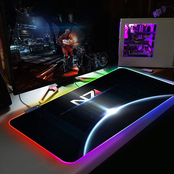 mouse pads & wrist rests rgb gaming pad mousepad effect n7 game logo large anti-slip 40x90 keyboard desk mat for lapled play
mouse pads & wrist rests rgb gaming pad mousepad effect n7 game logo large anti-slip 40x90 keyboard desk mat for lapled play