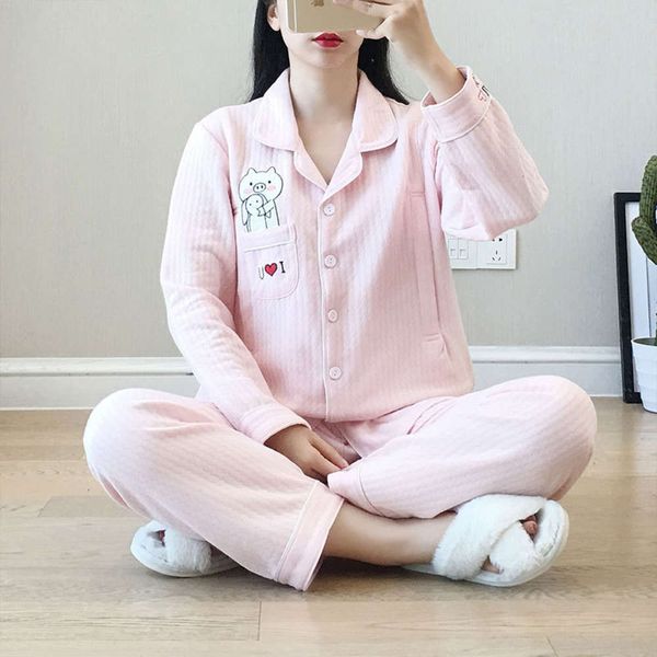 delivery spring cotton postpartum october 9 autumn and winter nursing clothes pajamas pregnant women, White
delivery spring cotton postpartum october 9 autumn and winter nursing clothes pajamas pregnant women, White