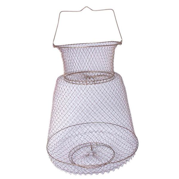 fishing accessories 1pc metal wire fish basket outdoor cages foldable net protection spare parts
fishing accessories 1pc metal wire fish basket outdoor cages foldable net protection spare parts