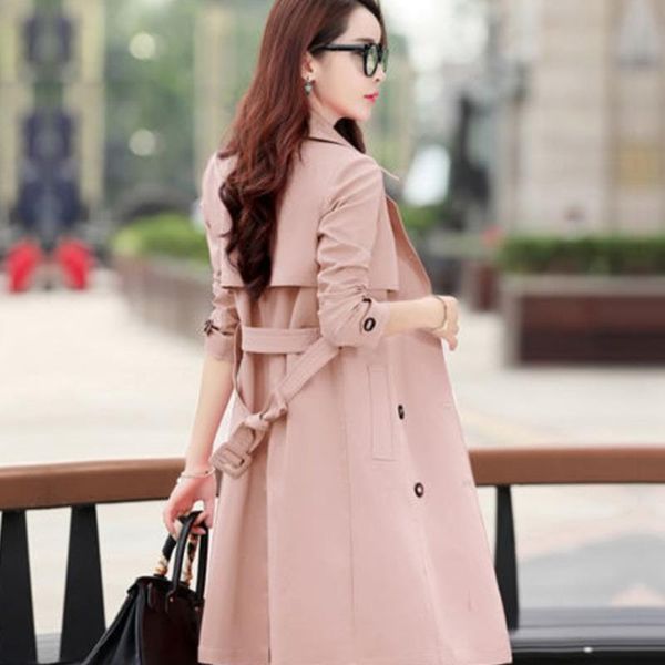 women's trench coats 2021 spring autumn coat for women long loose double breasted solid color plus size 3xl xxxl female overcoat, Tan;black
women's trench coats 2021 spring autumn coat for women long loose double breasted solid color plus size 3xl xxxl female overcoat, Tan;black