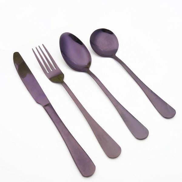 flatware sets stainless steel knife fork soup scoop purple set tableware solid smooth dinnerware elegant 4pcs
flatware sets stainless steel knife fork soup scoop purple set tableware solid smooth dinnerware elegant 4pcs