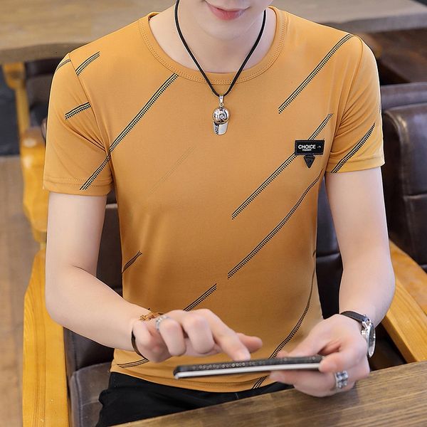 2021 new summer short-sleeved t-shirt thin men's wear fashion youth bottom shirt cotton slim fit tshirts o-neck z0wi, White;black
2021 new summer short-sleeved t-shirt thin men's wear fashion youth bottom shirt cotton slim fit tshirts o-neck z0wi, White;black