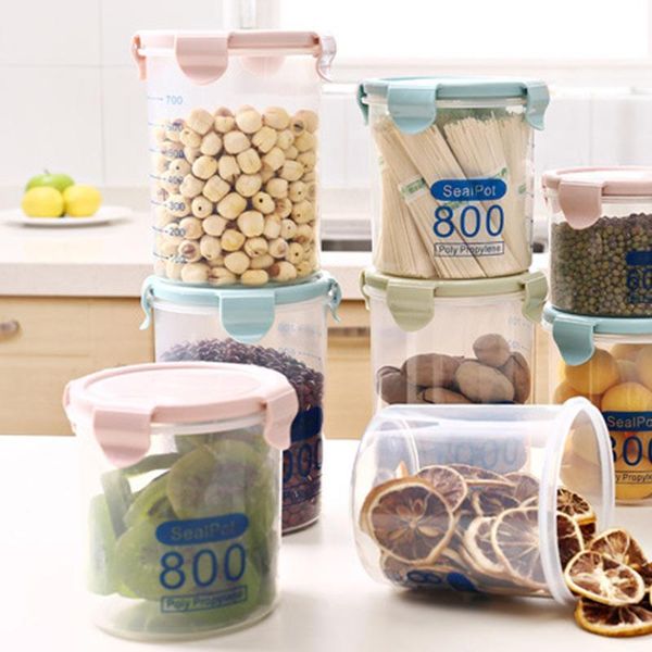 storage bottles & jars household transparent plastic sealed can circular snack box refrigerator tank with cover fresh keeping
storage bottles & jars household transparent plastic sealed can circular snack box refrigerator tank with cover fresh keeping