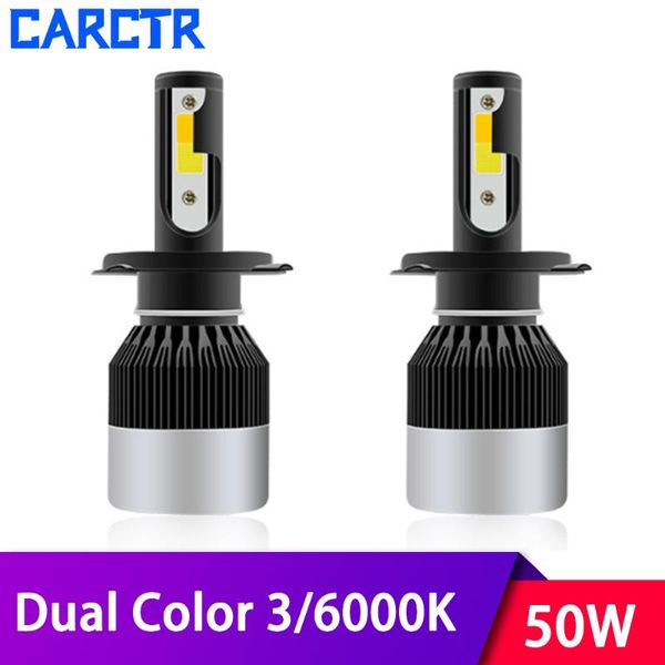 car headlights carctr led h4 bulbs for h7 h11 h3 h8 h9 9005 9006 h1 3000k 6000k dual color headlamp bulb 2pcs
car headlights carctr led h4 bulbs for h7 h11 h3 h8 h9 9005 9006 h1 3000k 6000k dual color headlamp bulb 2pcs