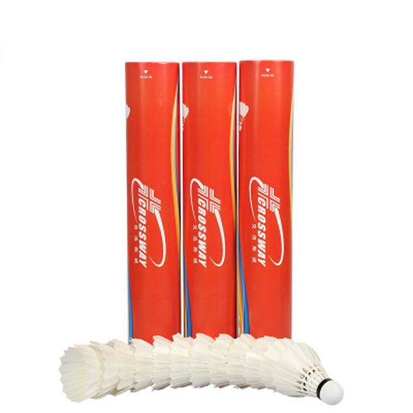 class duck feather badminton shuttlecock 12 pcs/set dozen feather competition sport entertainment badminton rackets
class duck feather badminton shuttlecock 12 pcs/set dozen feather competition sport entertainment badminton rackets