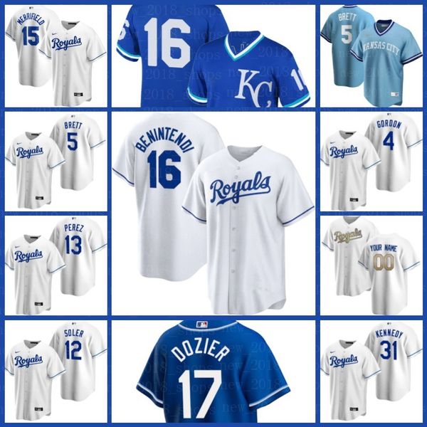 kansas city 16 andrew benintendi royals jersey 41 carlos santana 1 nicky lopez custom 17 hunter dozier whit merrifield baseball george brett, Blue;black
kansas city 16 andrew benintendi royals jersey 41 carlos santana 1 nicky lopez custom 17 hunter dozier whit merrifield baseball george brett, Blue;black