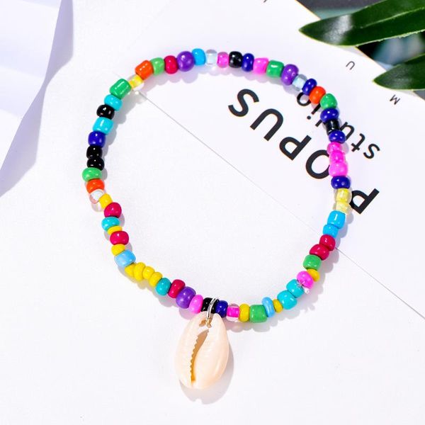 charm bracelets bohemian ethnic shell pendants bracelet simple mixed rainbow color rice bead anklet summer beach party jewelry, Golden;silver
charm bracelets bohemian ethnic shell pendants bracelet simple mixed rainbow color rice bead anklet summer beach party jewelry, Golden;silver