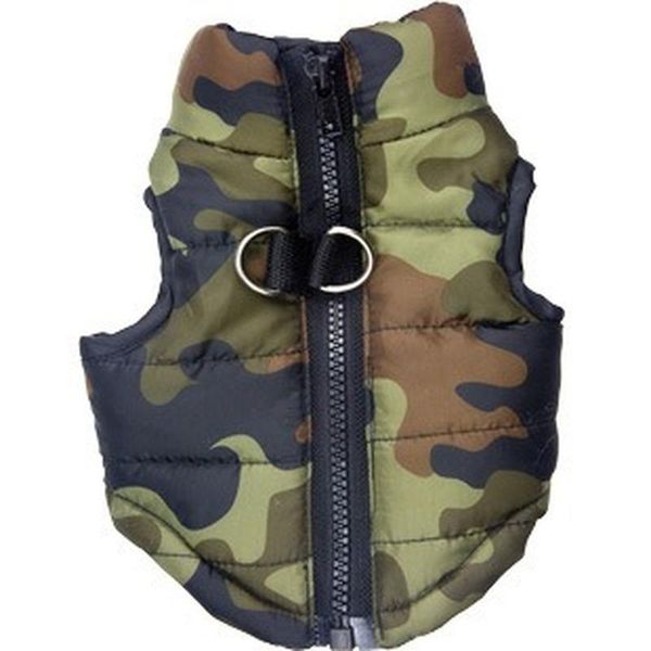 dog apparel pet supplies clothes cat costume polyester padded cotton camouflage coat for autumn and winter vest-style down jacket
dog apparel pet supplies clothes cat costume polyester padded cotton camouflage coat for autumn and winter vest-style down jacket