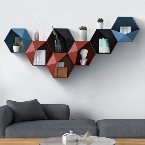 hooks & rails creative decorative shelf living room wall-mounted geometric punch wall decorations bathroom
hooks & rails creative decorative shelf living room wall-mounted geometric punch wall decorations bathroom